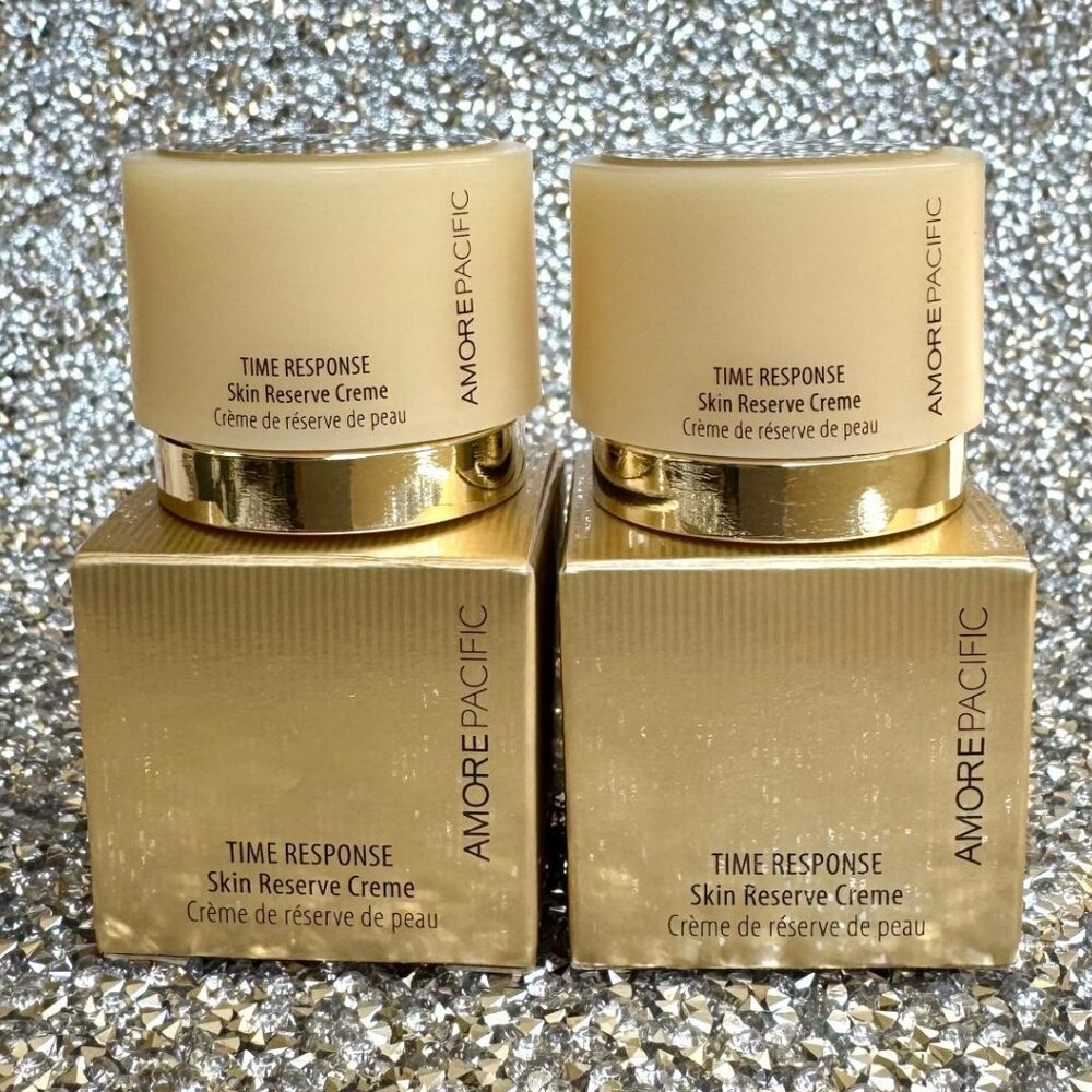 AMORE PACIFIC Time Response Skin Reserve Creme 8mL Travel Cream NEW Moisturizer